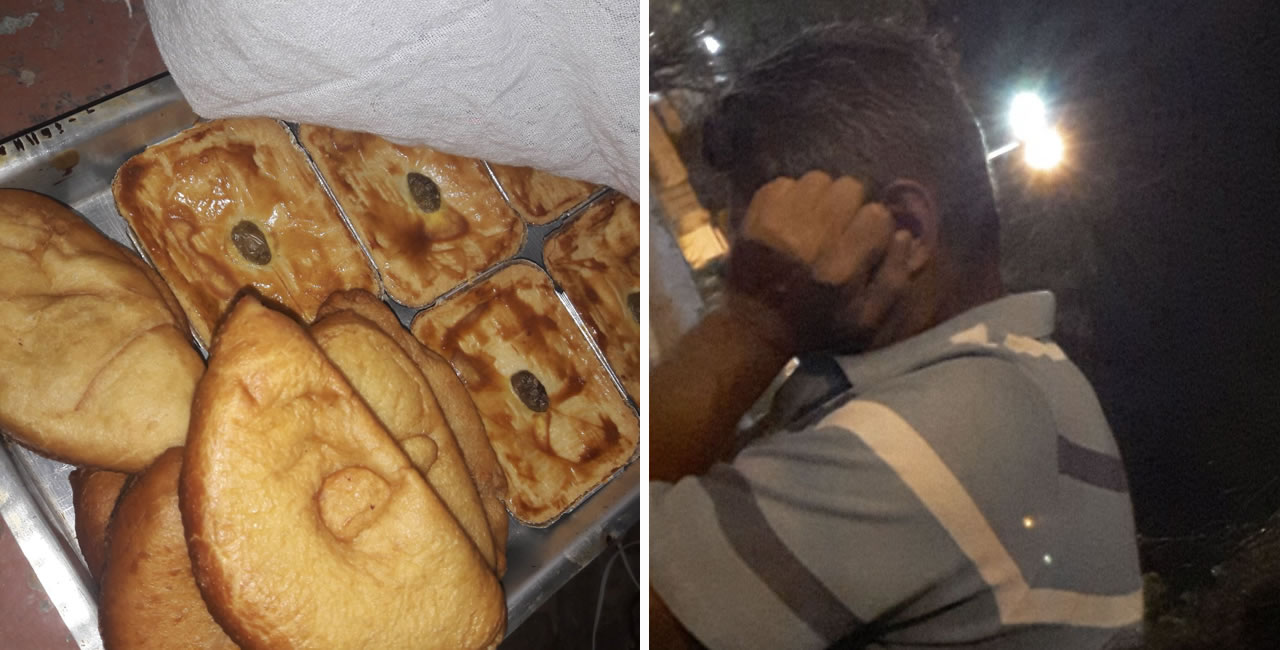 2filha postou nas redes a tristeza do pai por nao vender nenhum salgado Centenas prestaram apoio - Post de filha faz explodir venda de salgados de pai triste pelo fracasso