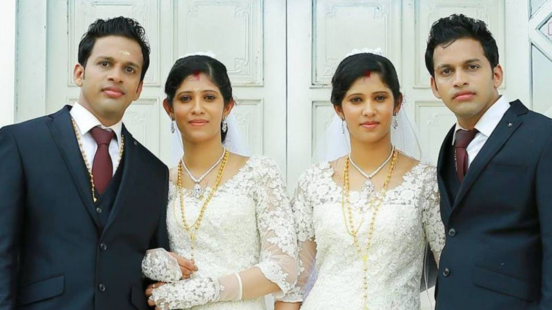 casamento gemeos india 07 - O incrível casamento ao quadrado : padres gêmeos casam gêmeos com gêmeas na Índia