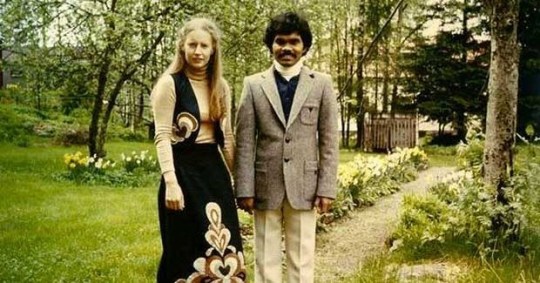 facebook couple 2 - Ele era um Dálit indiano, ela uma nobre sueca, ele pedalou da Índia à Suécia por amor