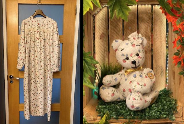 Memory Bear 3 Mary Mac Facebook - Jovem cria "ursos memoráveis" para pessoas de luto com as roupas de seus entes queridos