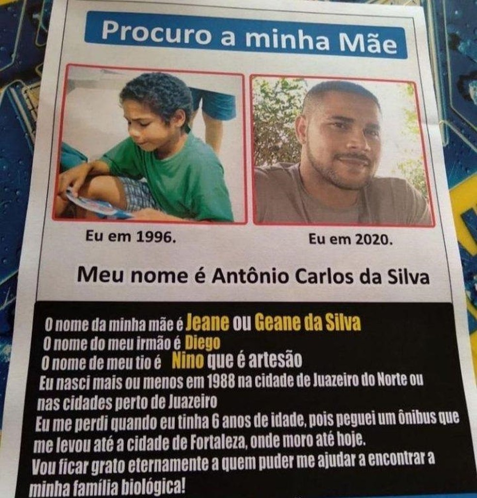 pais24hs.com - Ele pensou ter achado família após 27 anos, mas foi enganado por falso irmão