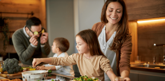 Melhores almoços com crianças