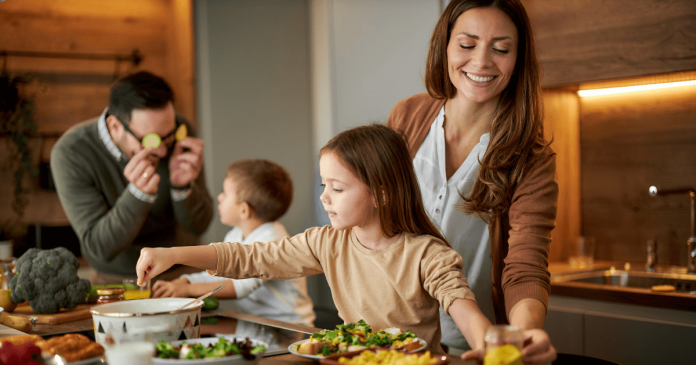 Melhores almoços com crianças